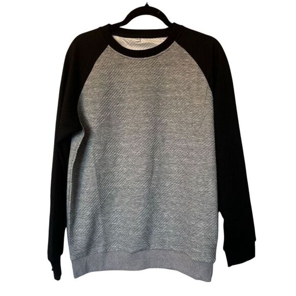 Amazon Men's Crewneck Sweatshirt Gray Size S - Picture 1 of 7